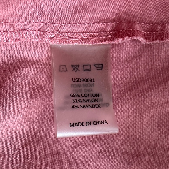 Universal Standard The Danielle Shirt Dress in Pink - Picture 8 of 12